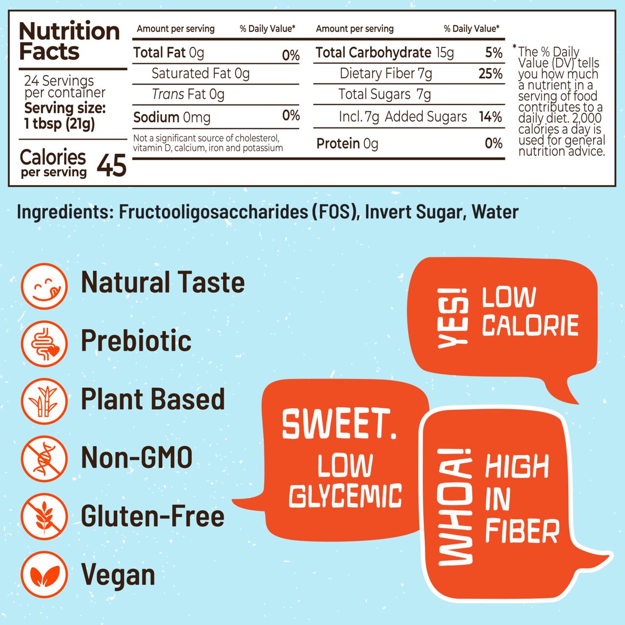 Olilo Sweet Fiber Syrup product highlight 7 of 8